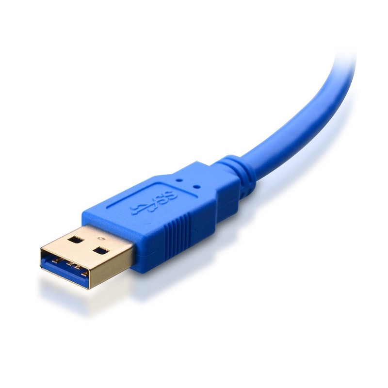 Micro USB 3.0 Fast Charging Data Sync Cable For Samsung Galaxy S5 Note 3 - Blue gallery