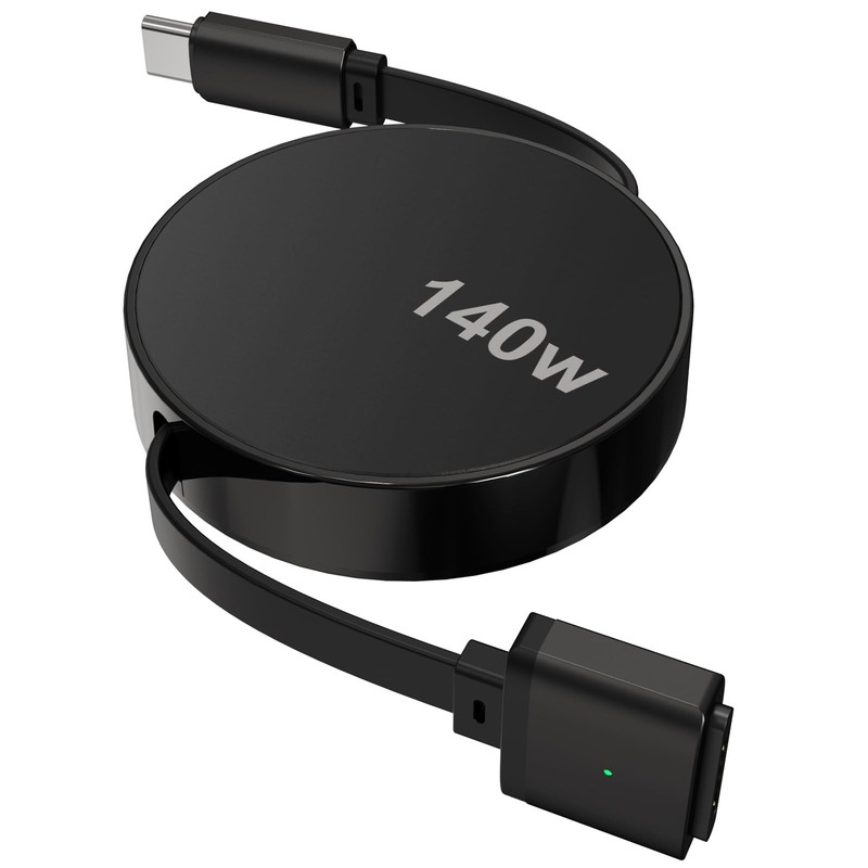 140W USB-C to Magnetic 3 Cable, 5.3FT Compatible with Magsafe 3 Cable for Mac...