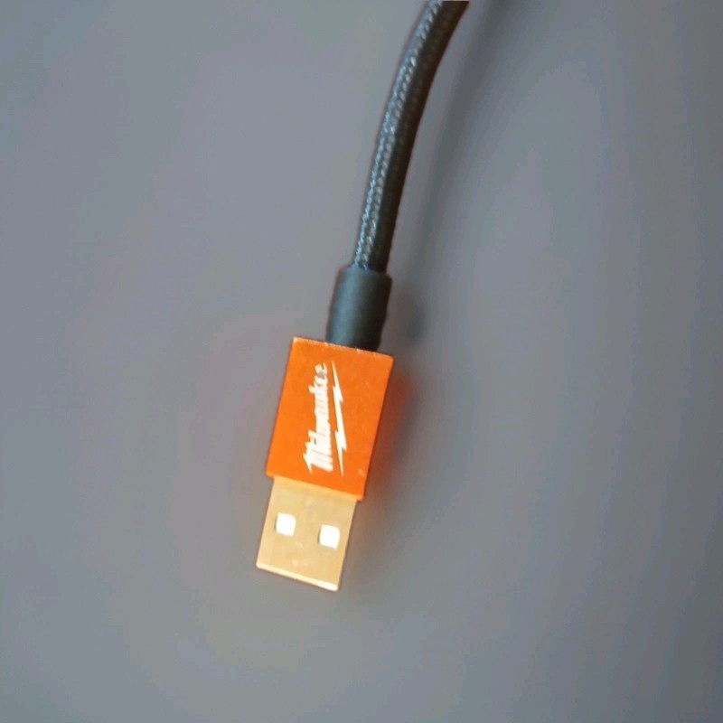 Genuine Milwaukee USB Phone Charger Adapter Power Supply M18/M12-Untested-As Is