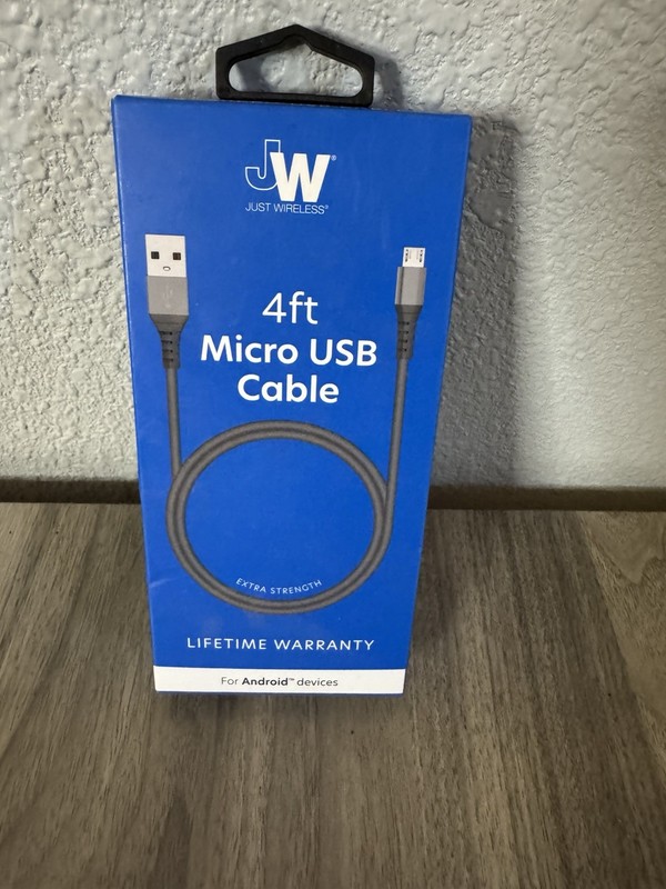 Just Wireless 4ft Micro USB Cable for Android Devices gallery