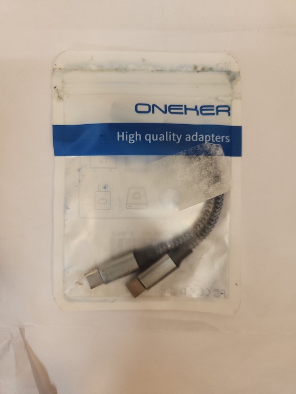 OneKer USB Type C to 3.5mm Headphone Jack Adapter, (2-Pack) USB C to Aux Female gallery