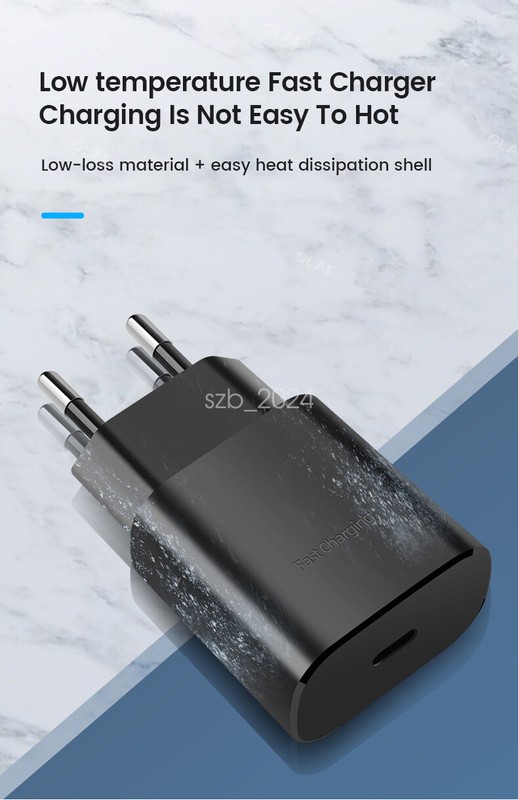 25W Super Fast Charging Charger Adapter USB-C For Samsung Galaxy S10 A23 A53 A73 gallery