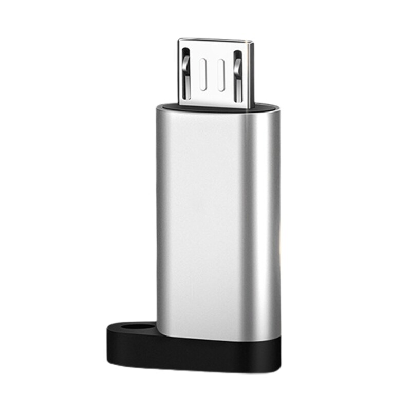 USB C to Micro USB Adapter Connector with Lanyard for Cellphone and Micro Device gallery
