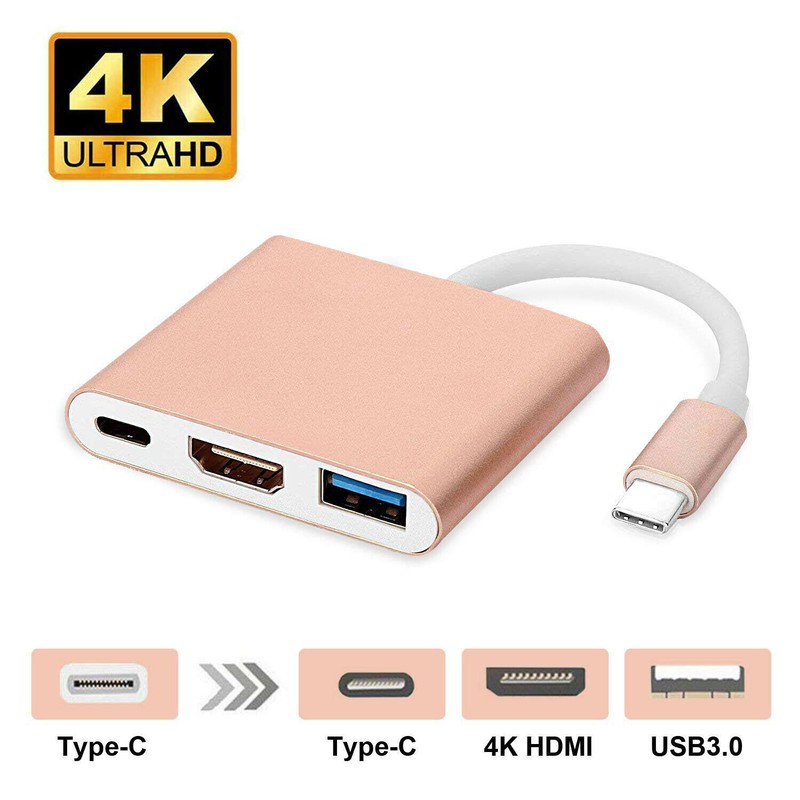 USB-C Type C to HDMI TV Cable Phone to TV Adapter For iPhone 15 Pro Max Plus Pro gallery
