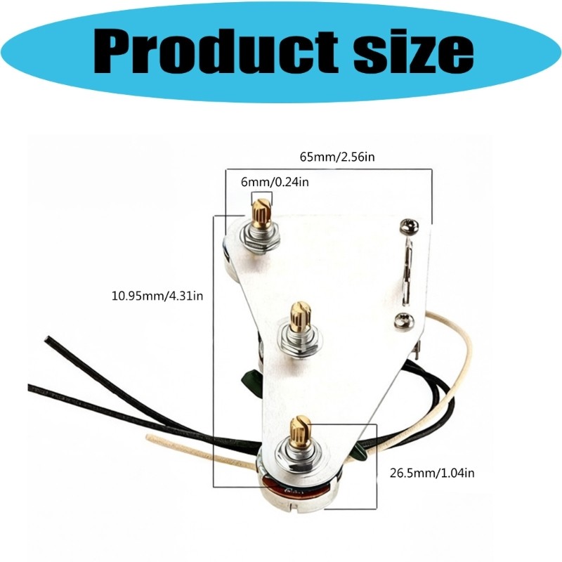 Aluminum Guitar Load Controller Control Circuit Board For Stable Signals Output gallery