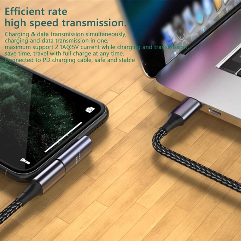 90 Degree USB-C Male to USB-C Female Adapter Data Right Angled Converter 10GPS gallery
