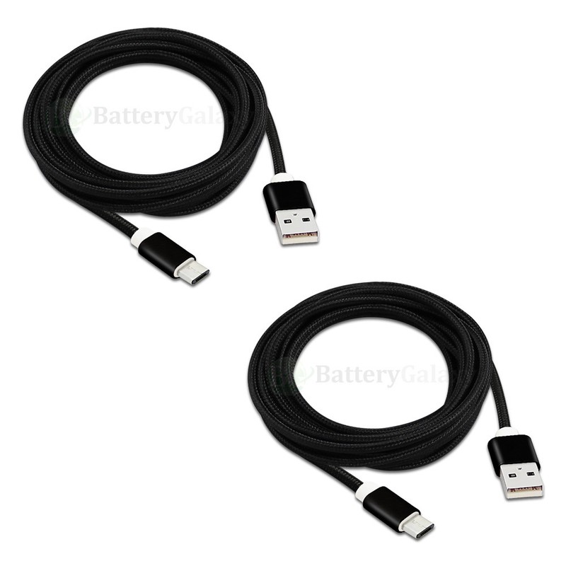 1-100 Lot USB Type C 6FT Braided Charger Data Cable Cord for Android Cell Phone gallery