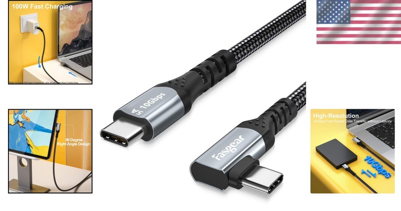 E-Marker Chip USB C Cable 100W PD Fast Charge gallery