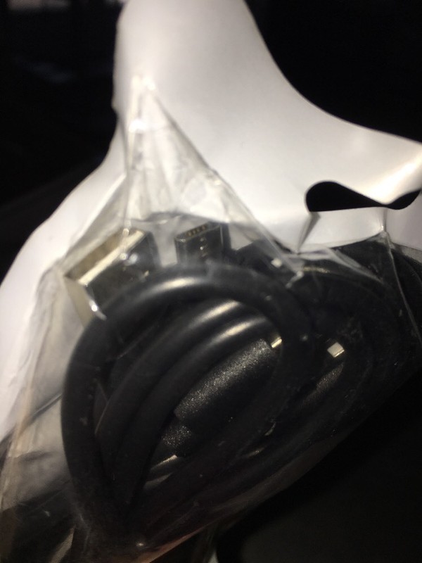 Maxcury 2 Cable 2X1M Black gallery