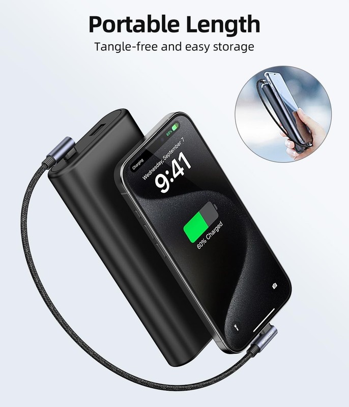Compact 1ft USB C to USB C Cable - PD 65W Fast Charge, Right Angle Design gallery