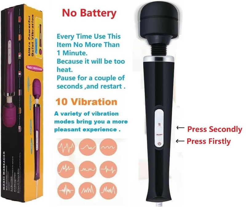 Vibrating Massager Powerful Big Electric Back Massagers for Sports ... Fast Ship gallery