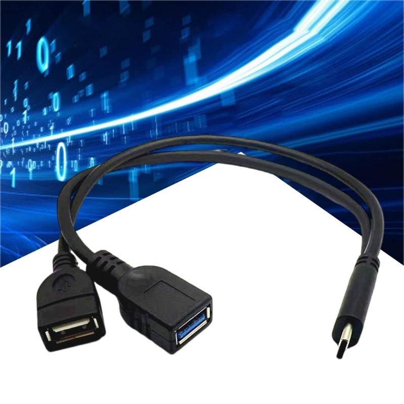 Flexible USB 3.0 Type C Female Adapters Cable 30CM for External Device Linking gallery
