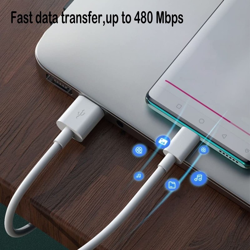 6A USB-C Fast Charging Cable 120W Hypercharge Turbo Type-C 3ft 6ft Combo gallery