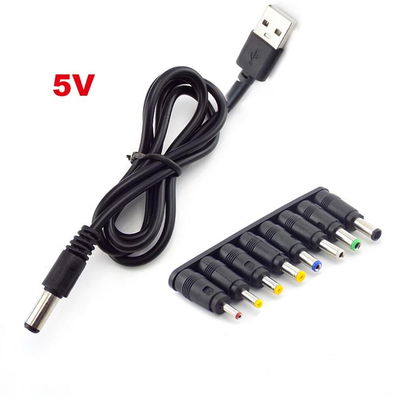 USB to DC Power Cable Jack Charging Cable Power Cord Plug Connector Adapter New