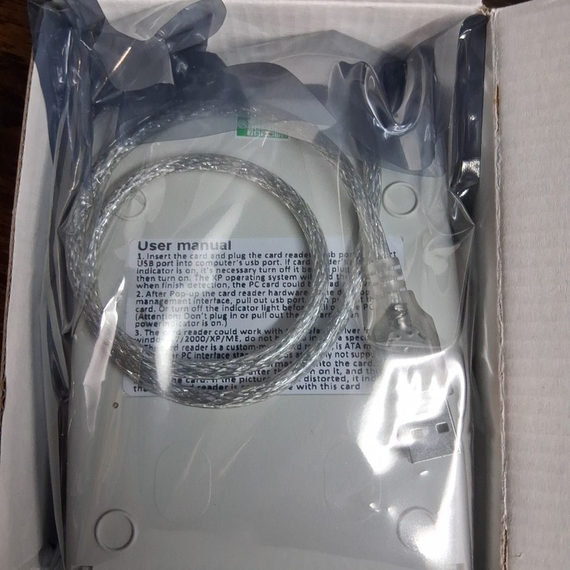 PCMCIA Card Reader, USB2.0 Plastic Version Interface, Read Flashdisk, PC Card... gallery