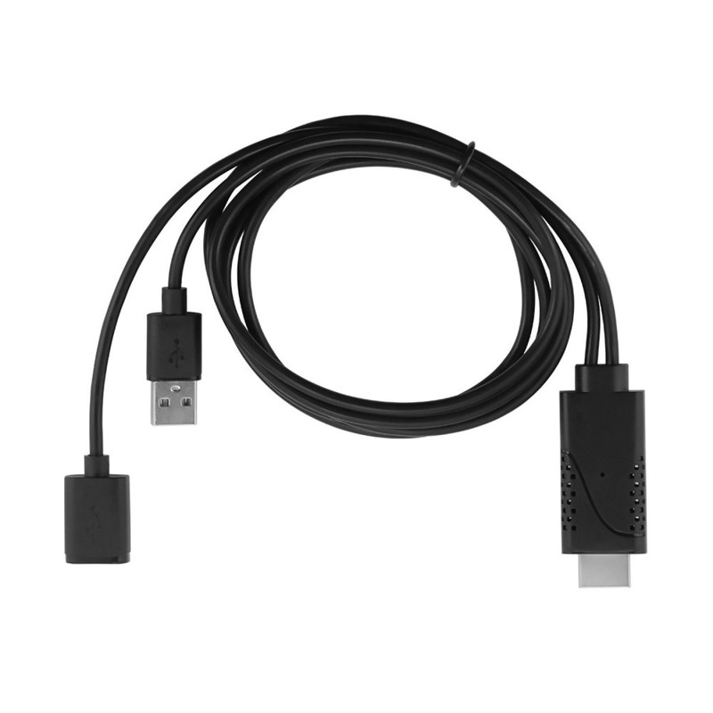 P&P USB to HDMI Adapter Cable For Huawei iPhone Samsung Xiaomi Andrio Monitor