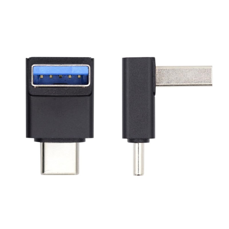 USB3.0 Type A Male to USB 3.1 Type C Male Data 10Gbps Charge Adapter Up Angle... gallery