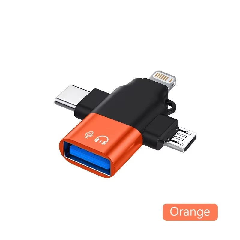 3 in 1 OTG Adapter USB3.0 to Micro USB/Type C/ Converter