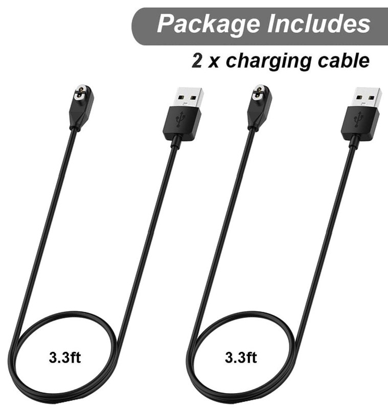 Charging Cable for Shokz OpenRun Pro Mini, AfterShokz Aeropex AS800, OpenComm... gallery