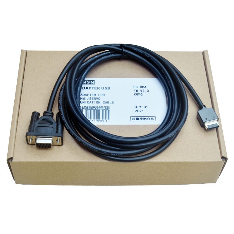 For R/Q Series Servo PLC Programming Cable AL-00490833-01