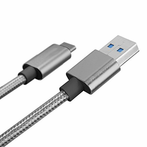 USB Type C Cable, ZEFR Tough Braided Nylon USB C to USB 3.0 Cable (3ft) for gallery