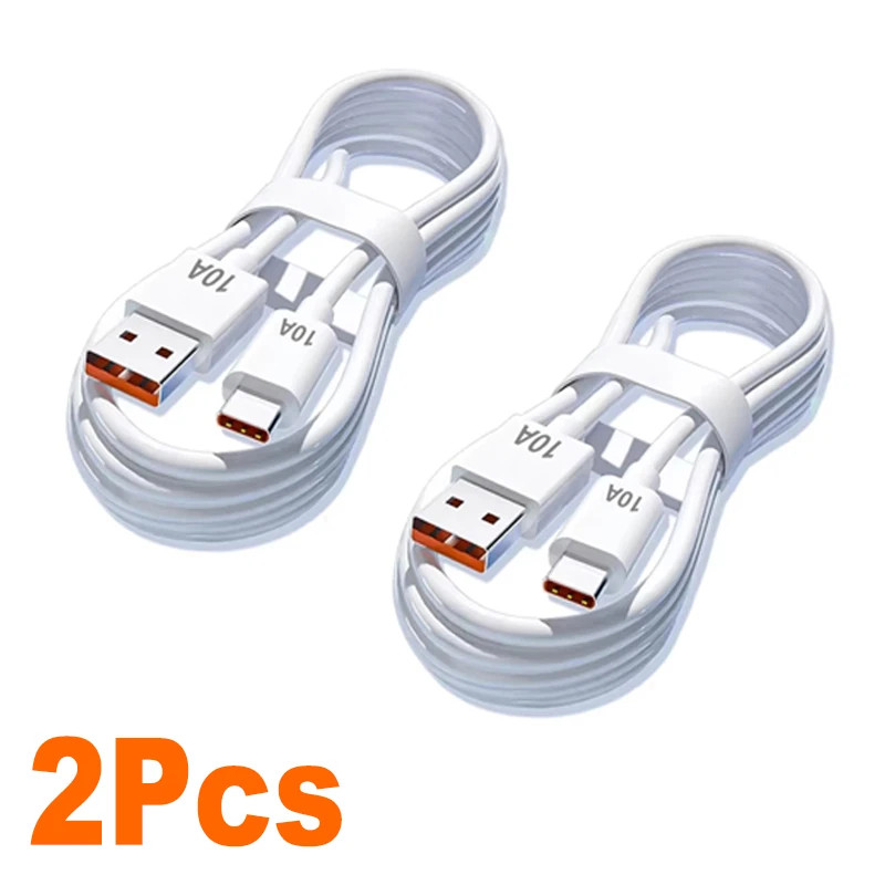 1/2/3Pcs 10A Cable 120W Super Fast Charging USB to Type C Cable for Android High gallery