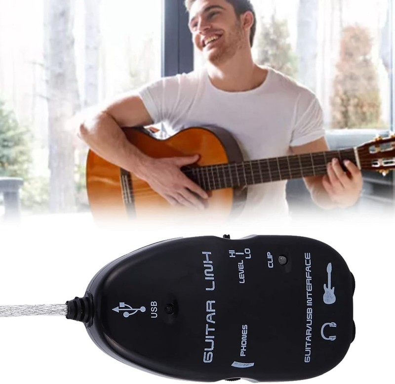 Easy Plug and Play USB Guitar Interface - Compatible with Multiple OS Systems gallery