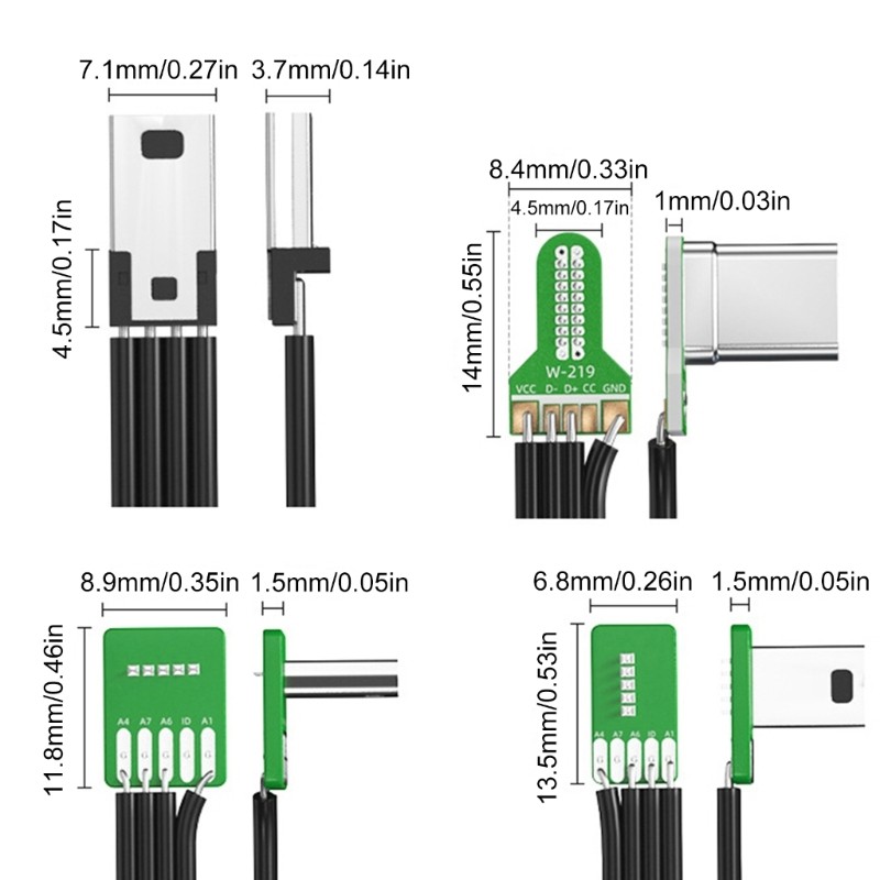 Type C to USB Cable for Schools Offices Laptops Data Cable Charging Cord gallery