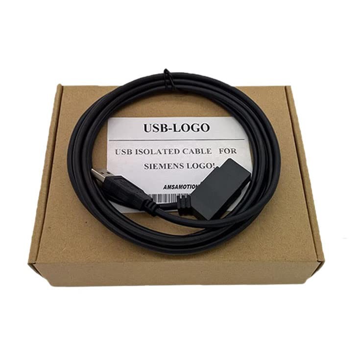 New Logo USB-Cable USB PLC Programming Cable for Siemens Logo! Series, Isolat...