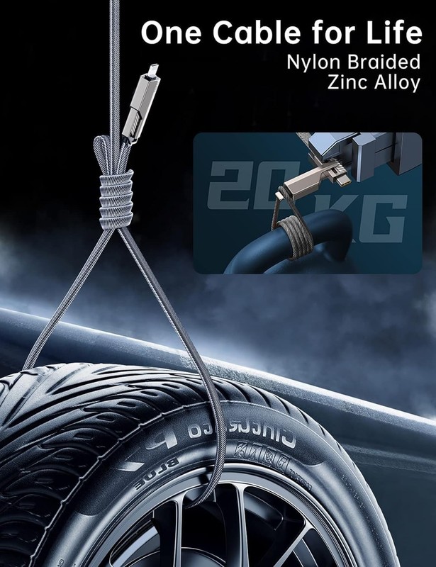 CarPlay & Android Auto Compatible Charger, 5FT Cable gallery