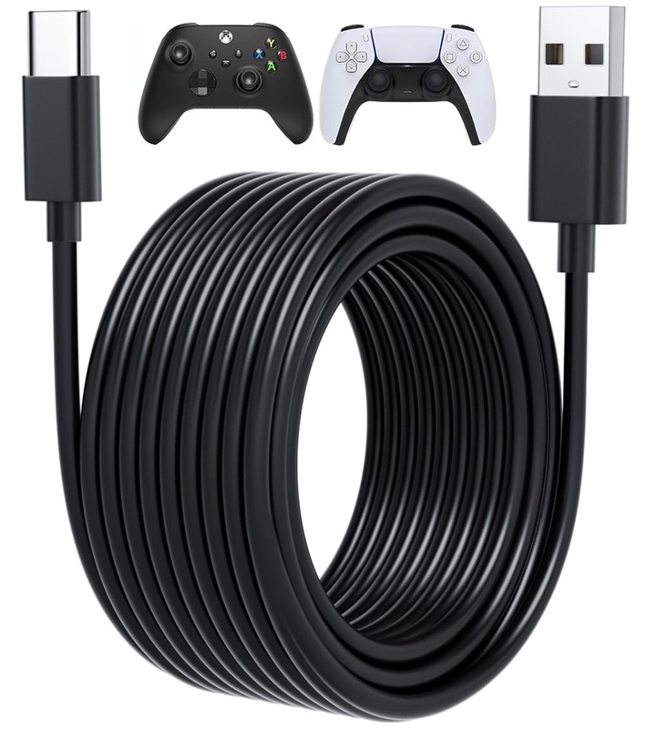 15ft Long USB C Cable PS5 Controller Charger Cord for Xbox Series X,Series S …