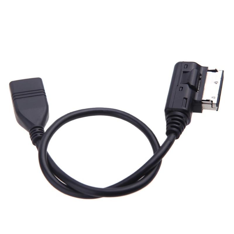 KKMOON Car USB MP3 AUX Input Cable Audio Adaptor For Mercedes- AMI S1P6 gallery