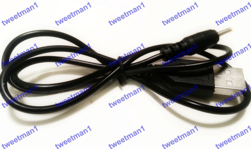 3X USB Charger Cable Cord For 5V 2A 2.5mm iRulu MID ZeePad Android Tablet