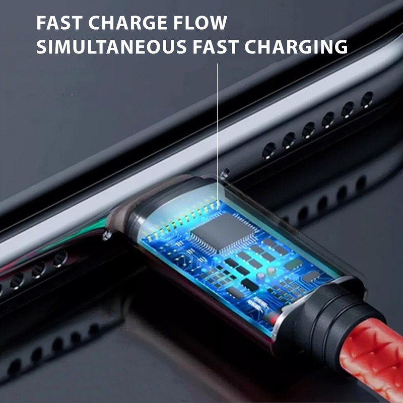 3ft, 3in1 Fast USB Charging Cable Multi Function Cell for Phone, iPad, Kindle gallery