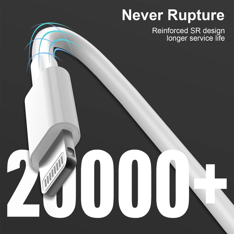 2Pack 10Ft Iphone Charger, [Apple Mfi Certified] Long Iphone Charger Cord 10 Ft, gallery