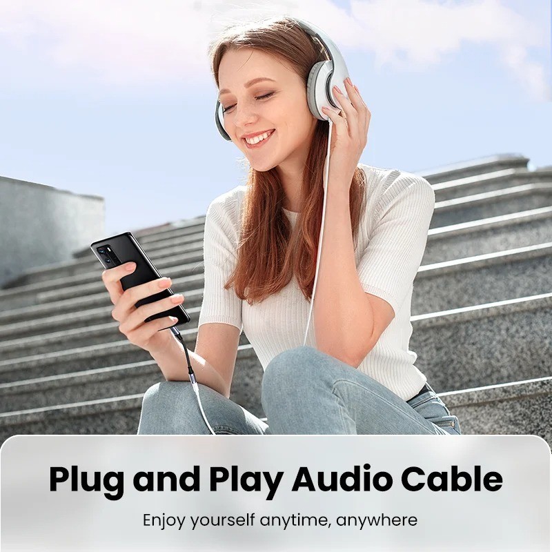 UGREEN USB C to 3.5Mm Jack DAC Hi-Fi Stereo Audio Type C Aux Headphone Adapter C gallery