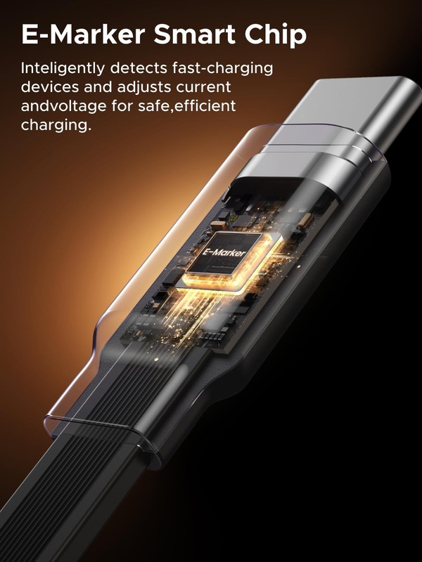 UGREEN 100 W Retractable USB‑C Cable – Fast PD Charge, 4‑Step, Tangle‑Free gallery