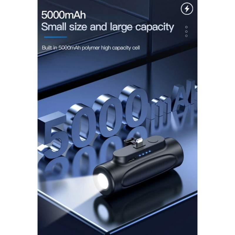 5000mAh Portable Power Bank External Battery Fast Charger For iPhone 14 13 XR XS gallery
