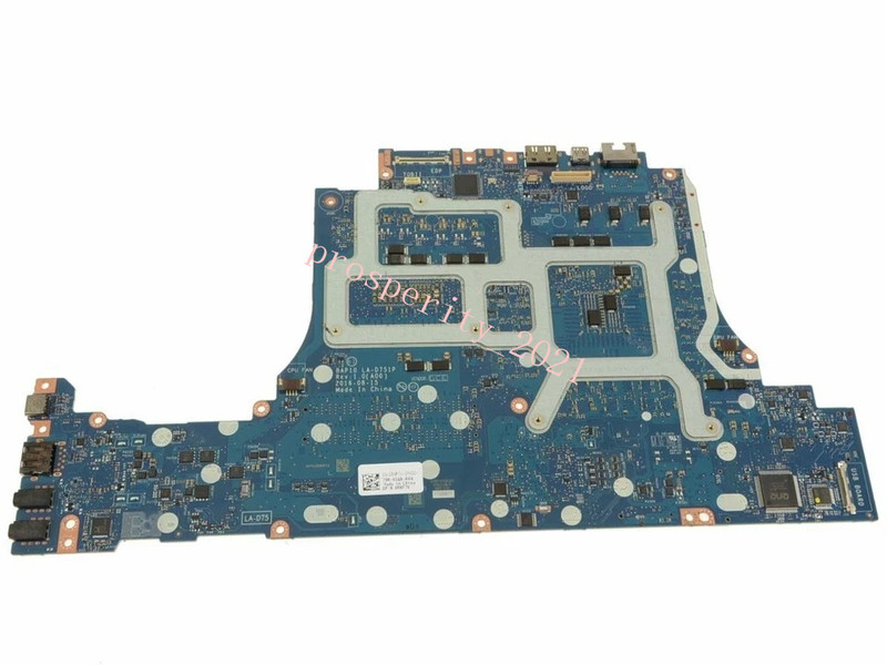 LA-D751P CN-0RNF7V For Dell 15 R3 17 R4 with I7-7700HQ CPU GTX1070 8GB Motherbrd gallery
