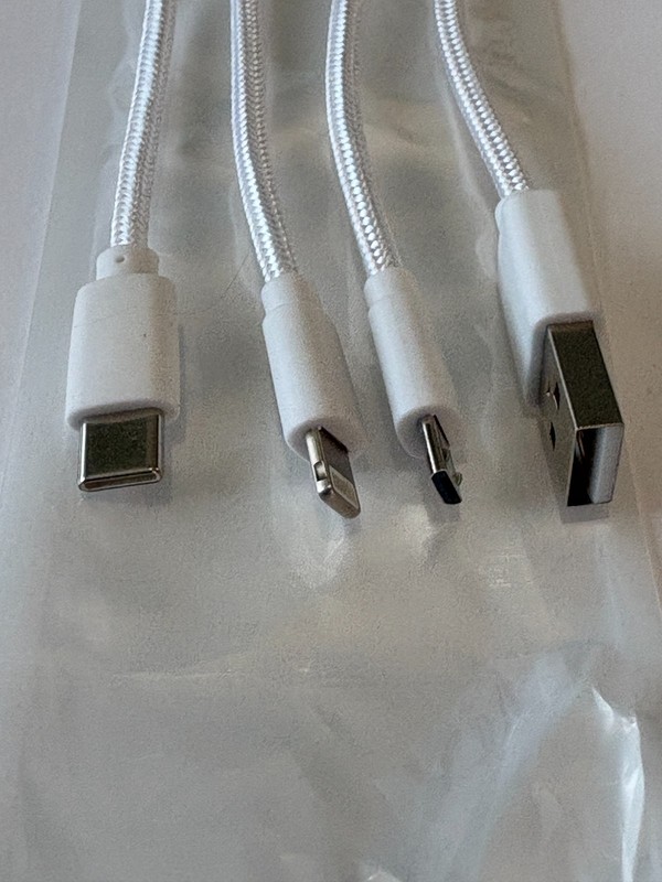 Universal Charging Cable Multi-USB 4-in-1 Adapter
