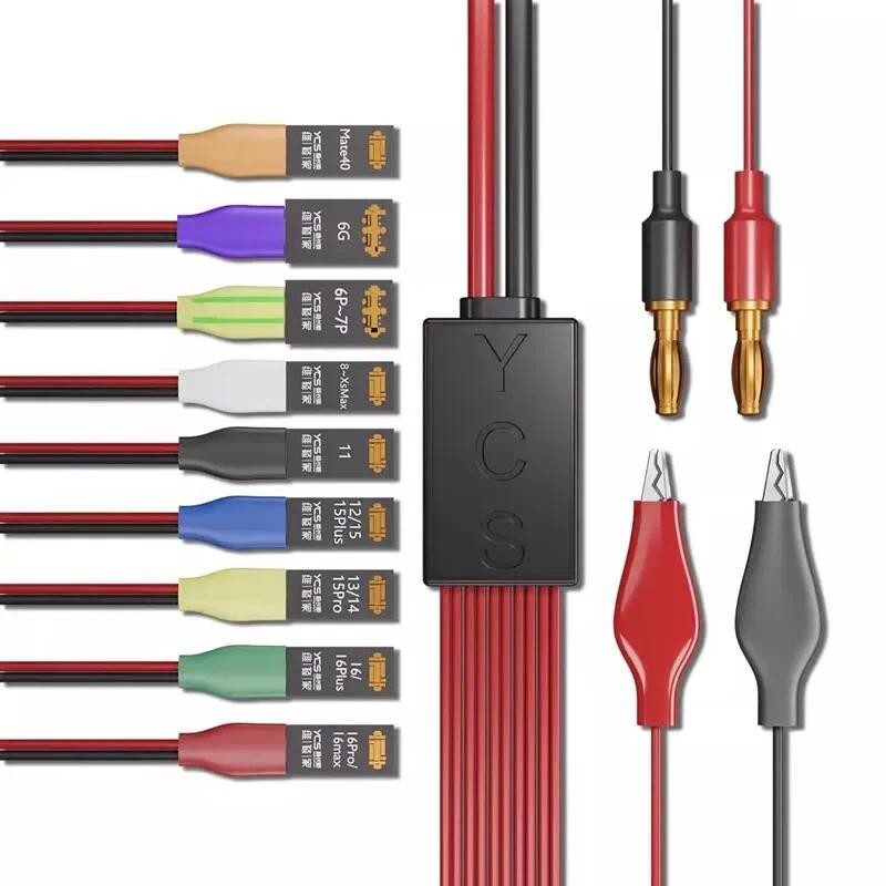 YCS D02 D01 Smart Power Cord Power On Charger Detection Cable Phone Battery Test gallery