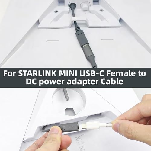 Mini USB-C Female to DC Male Power Cord Adapter by Starlink gallery