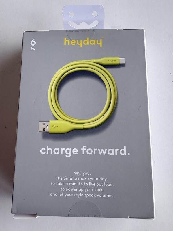Heyday USB-C to Cable 3ft Fast Charging for iPhone iPad – New gallery