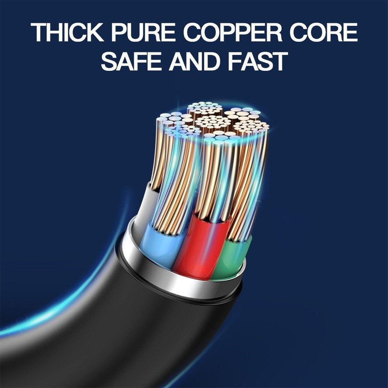 3in1 66W USB Cable Charger Cord for Samsung S26 S25 S24 iPhone 17 16 15 14 13 12 gallery
