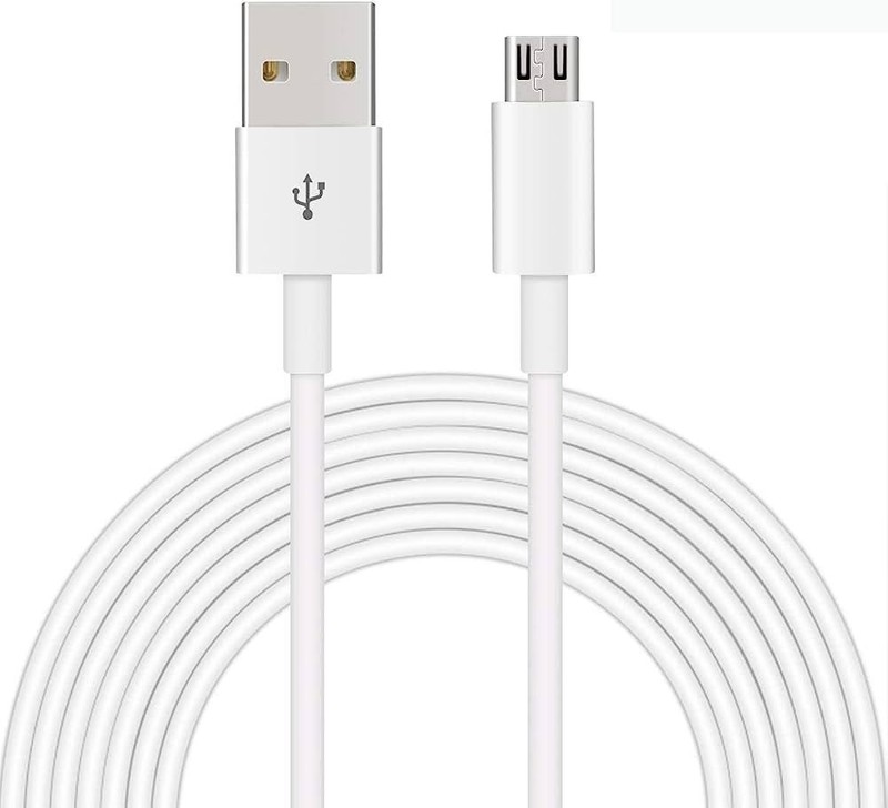 10FT Rapid Charge Micro USB Charge Cable Fast Charging Extra Long Cord White