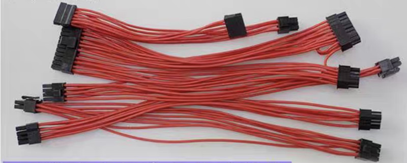 QTY1For CORSAIR SFX SF450 SF600 SF750 Power Supply New Soft Silicone Module Wire gallery