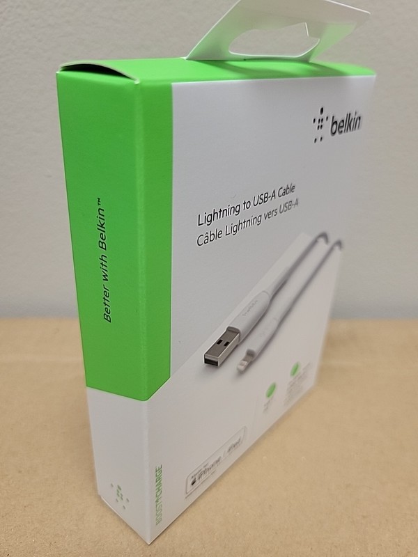 Original Belkin BOOST↑CHARGE MFi-Certified Lightning to USB-A 1M / 3.3FT Cable gallery