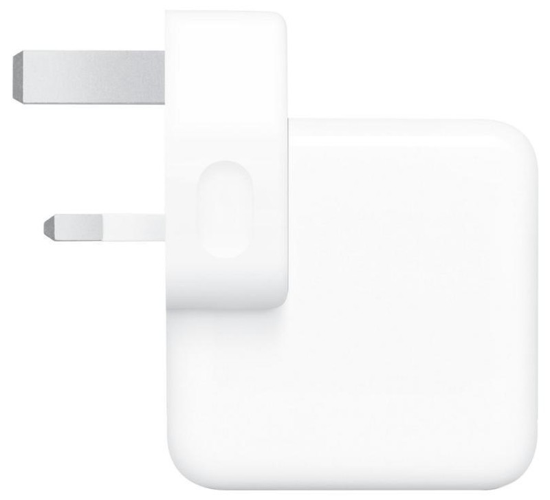 Dual USB-C 35W Power Adapter, White UK - MNWP3B/A gallery