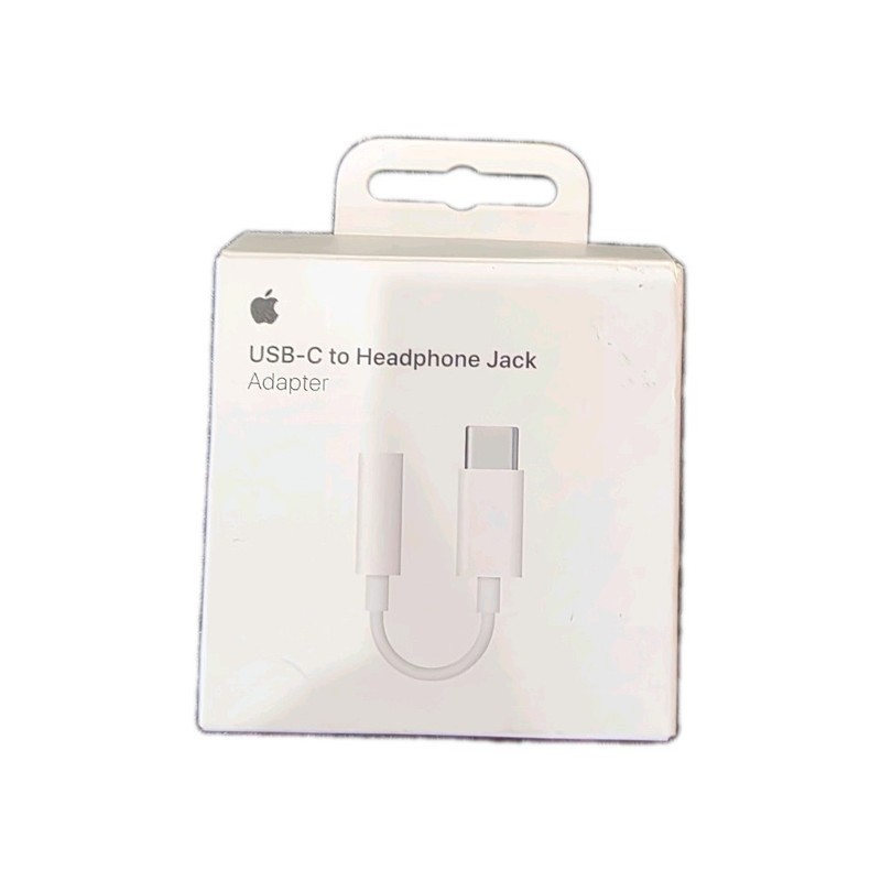 Genuine Apple USB-C to 3.5mm Headphone Jack Adapter 3.5 mm (A2049 | MU7E2AM/A)