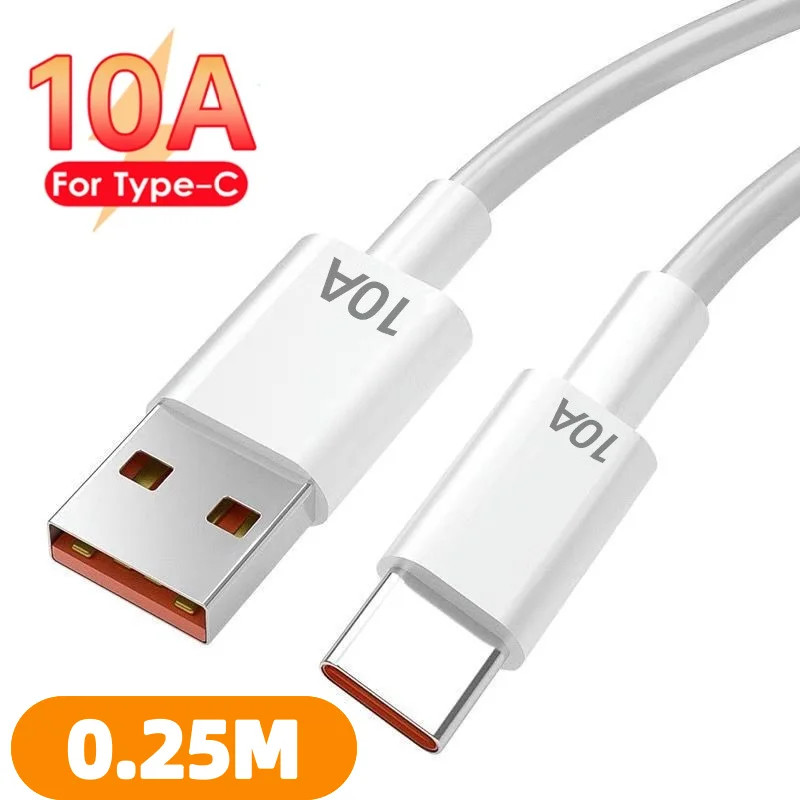 10A USB To Type-C Data Cable Fast Charging Phone Data Cable For iPhone Xiaomi 15